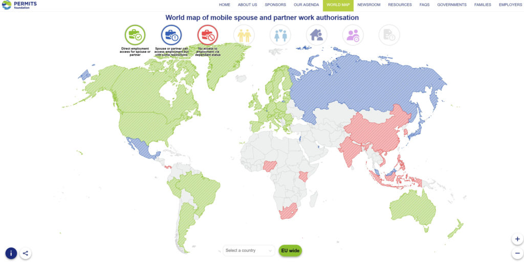 screen print world map