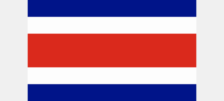 Costa Rica Flag (896 x 405 px)