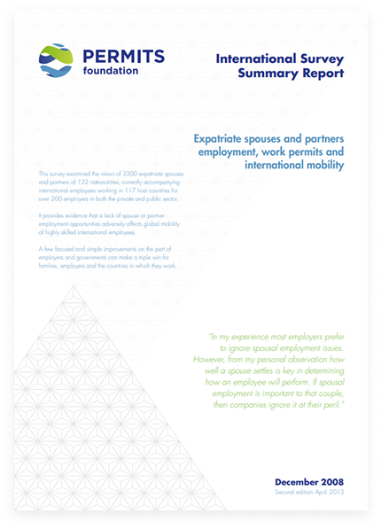 International survey summary report