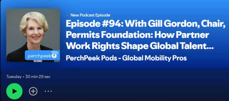 Gill Gordon speaking on PerchPeek podcast